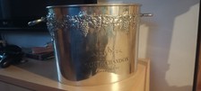 Moet & Chandon Vintage Champagne Ice Bucket Pewter Antique Sektkühler 1743 