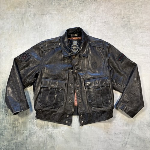 Redskins lederjacke l - redskins, m/l