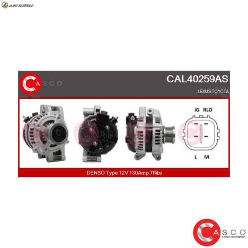 Generator cal40259as für - cal40259as,