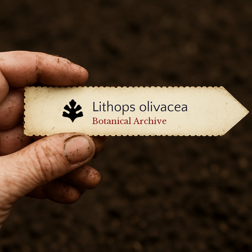 Lithops olivacea seeds samen - lithops,