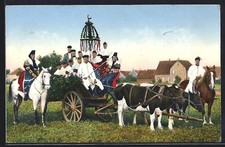 Erntewagen aus Schaumburg-Lippe, Ansichtskarte 