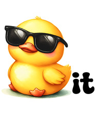 9x9cm Car Sticker Funny Duck