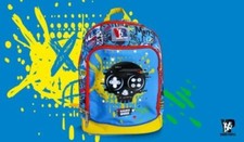 Schulrucksack Dream Skull Blau