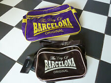 2 Taschen - Barcelona - Kult  Sidebag Lacktasche im 70er Style Top