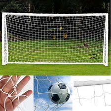 1/2x Fußballtor mit Netz