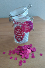 Geschenke Glas für Gutschein