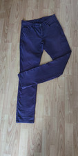 Damen CAMBIO Parla Jeans Gr. 40 Stretchjeans Skinny bordeaux Baumwolle 