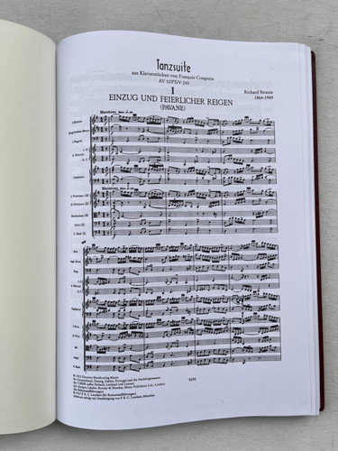 Noten strauss - noten., r.