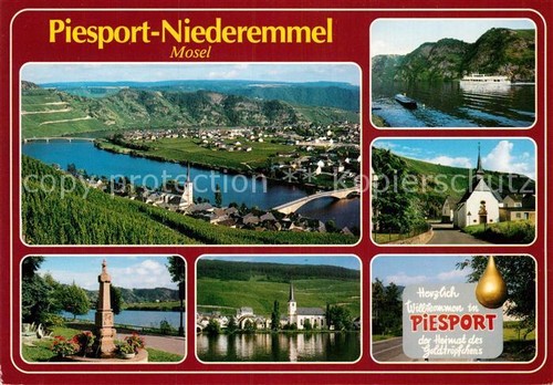 Piesport panorama brunnen - piesport,