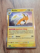Pokemon Holo Karte Raichu