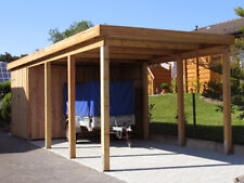Carport 3x8 m Überdachung