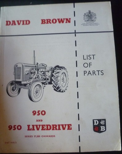 David brown 950 schlepper - david,