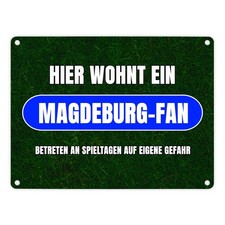 Hier wohnt ein Magdeburg-Fan