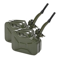 2x 10 Liter Metallkanister