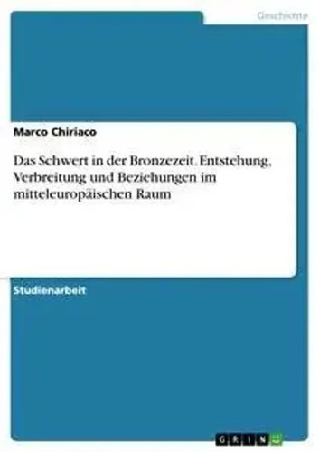 Das schwert der bronzezeit - schwert,