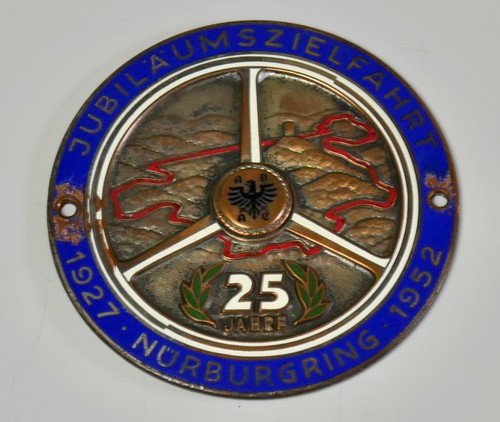 Adac plakette 25 jahre - -,