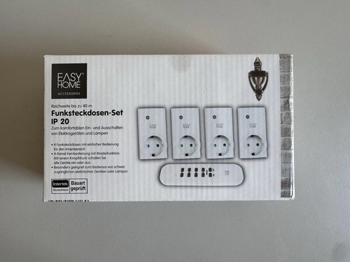 Easy home funksteckdosen set - funksteckdosen,