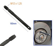 M12x1,25 Auto Rad Montage Hilfe Radstift Radhalter Rad Aufhänge Bolzen Fixierung