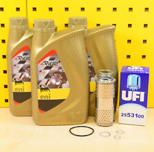 Moto Guzzi V7 V85 V9 Ölwechselset Ölfilter Öl eni i-Ride 10W60 Dichtungen