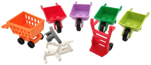 Lego fahrrad schubkarren - fahrrad,