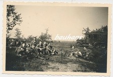 Foto Motorrad-Funkwagen-Soldaten  (a391)