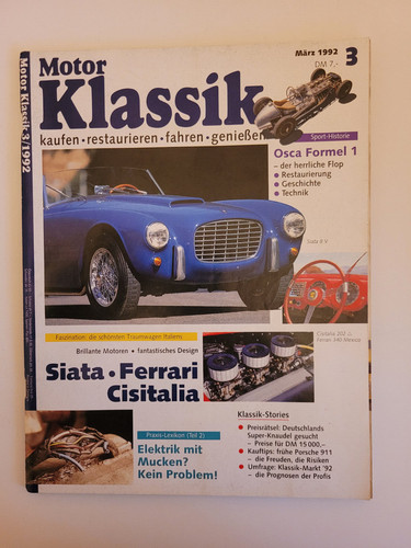 Motor klassik 1992 siata - klassik,