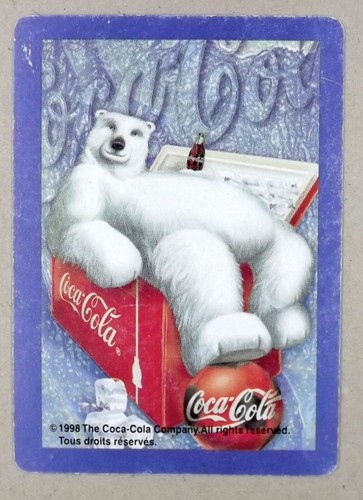 Spielkarte einzeln coca - einzeln,