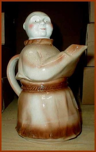 Porzellan figur kanne - figur,