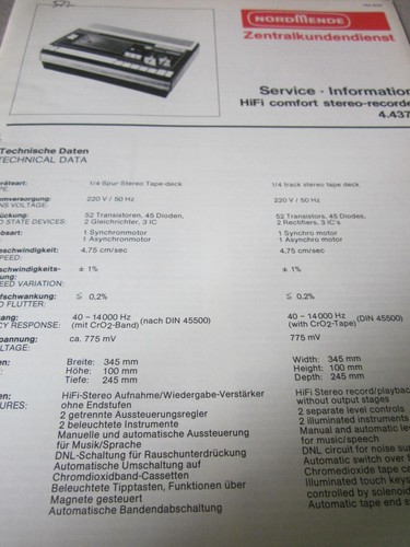 Nordmende hifi comfort stereo - nordmende,