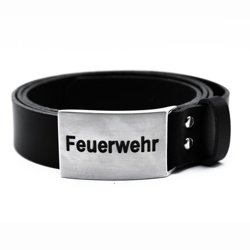 Ledergürtel feuerwehr - ledergürtel,