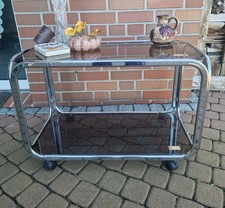 Vintage Rollwagen 70er Chrom