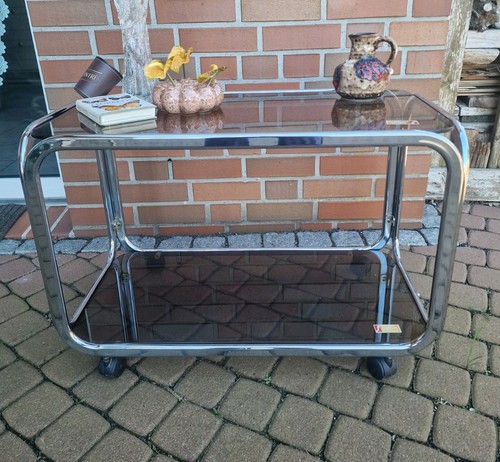 Vintage rollwagen 70er chrom - 70er,