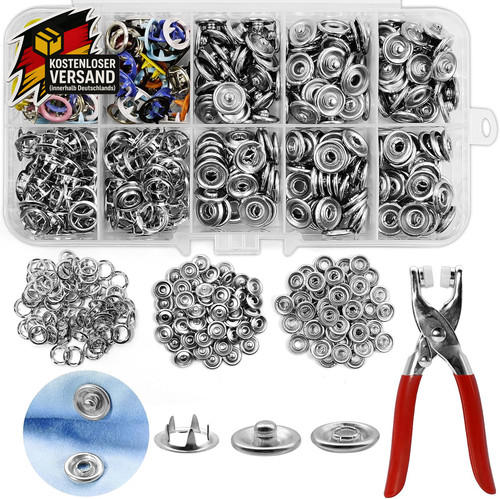 Druckknöpfe set mit zange - druckknöpfe,