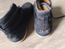 HUB Boots Stiefeletten blau Winter Damen Große 39