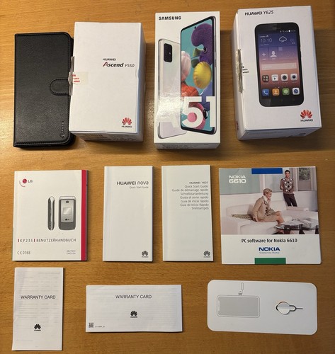 Handy ovp zubehör konvolut - ovp,