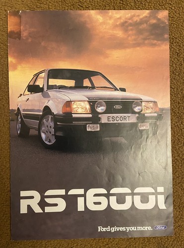 Ford escort mk3 1600i - escort, rs