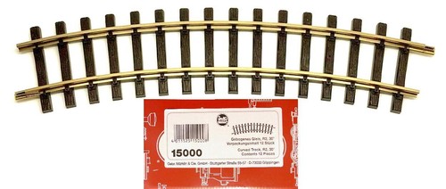 Lgb 15000 spur gebogenes - 15000,