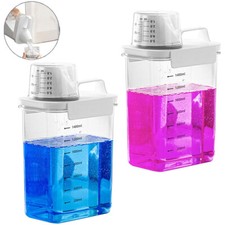 1-2X Waschpulverbehälter mit