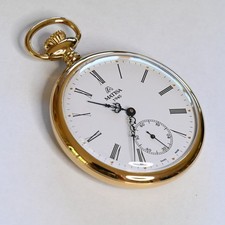 Taschenuhr Catorex Swiss Made Goldfarben 17 Jewels ETA 6497-1 Wie Neu