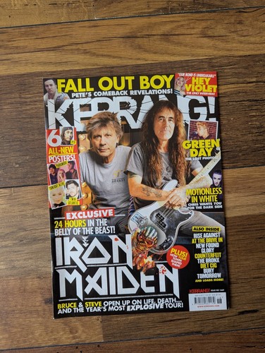 Kerrang 1669 iron maiden - kerrang!,