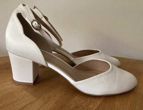 Anna field satin - satin, weiß