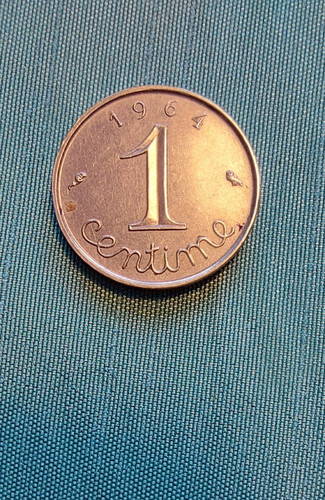 Münze centime 1964 ähre - centime,