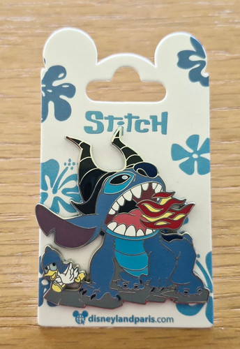 Pin stitch malificent - pin,