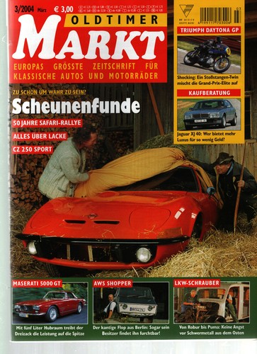Zeitschrift oldtimer markt - zeitschrift,