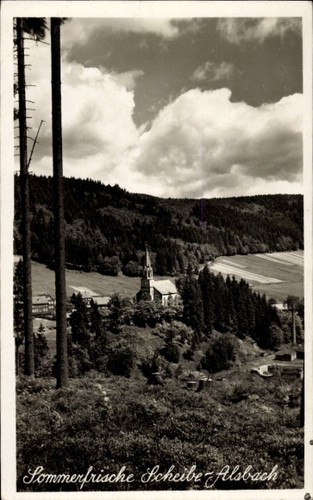 Scheibe alsbach neuhaus am - ak,