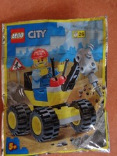 Lego Minifiguren Baggerfahrer