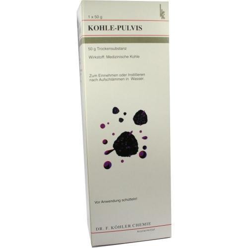 Kohle pulvis ohne - pulvis, magensonde