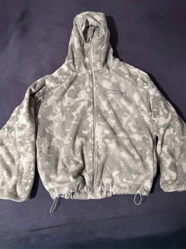 Graue camo fleecejacke - graue, von