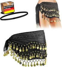 Bauchtanz gürtel mit münzen - gürtel,