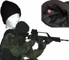 Strickmütze Wollmütze Bundeswehr ISAF SEK-M KSK Mütze IDZ BW BUND Schwarz Marine